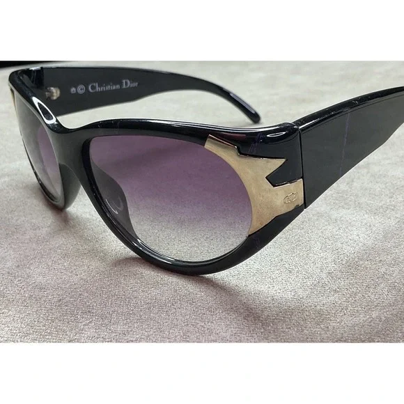 Vintage Christian Dior Sunglasses 80's 2346 Oversize 90 62 16 Germany Eyewear - Picture 7 of 15